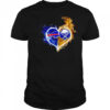 Smoke heart Buffalo Bills and Buffalo Sabres shirt
