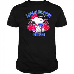 Snoopy Life is Better with Bills shirt
