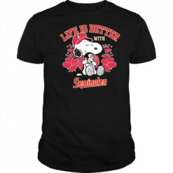 Snoopy Life is Better with Seminoles shirt