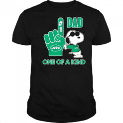 Snoopy New York Jets #1 DAD One of A Kind shirt