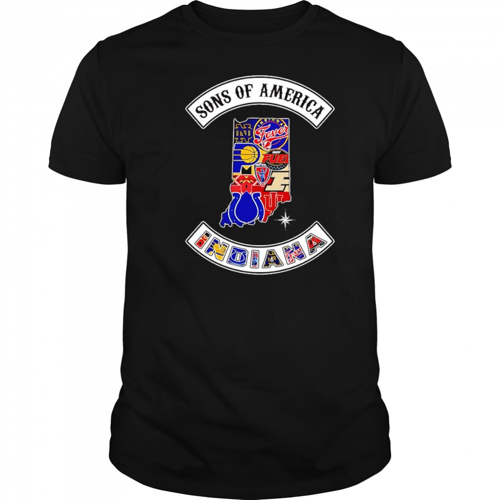 Sons of America Indiana sports shirt