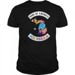 Sons of America Michigan sports shirt