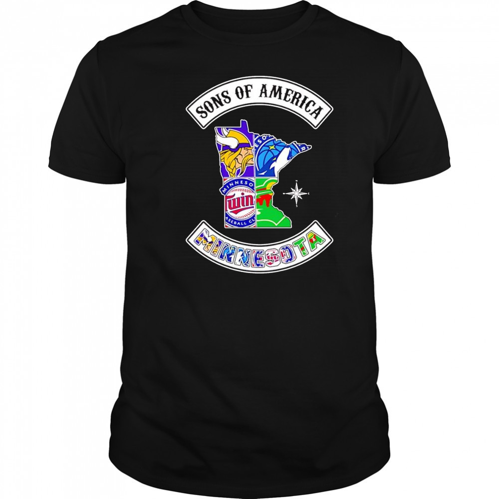 Sons of America Minnesota sports shirt