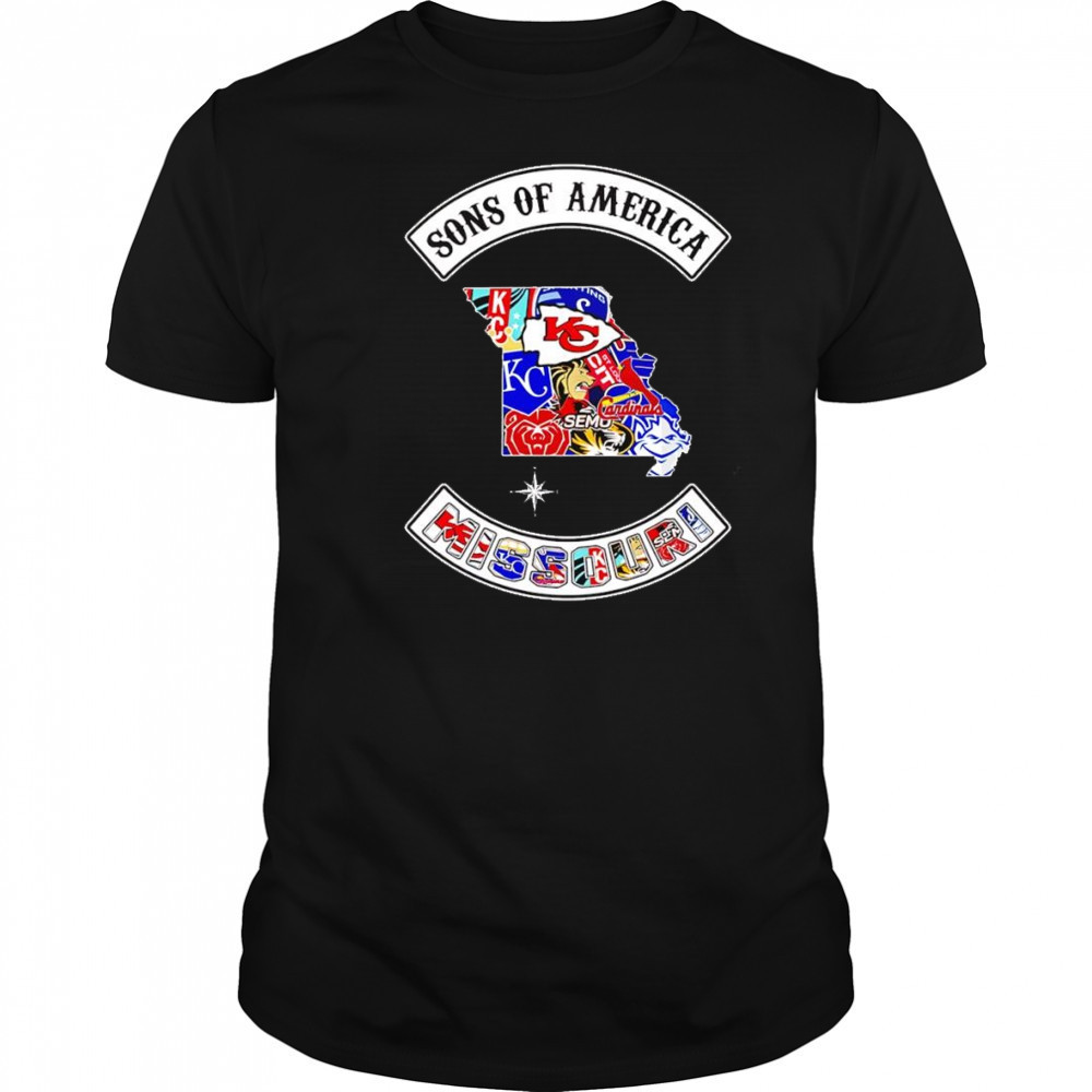 Sons of America Missouri sports shirt