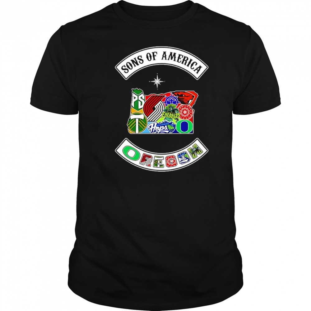 Sons of America Oregon sports shirt