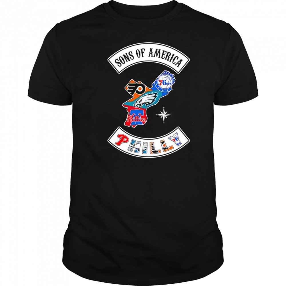 Sons of America Philadelphia sports shirt