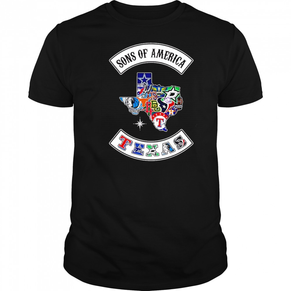Sons of America Texas sports shirt