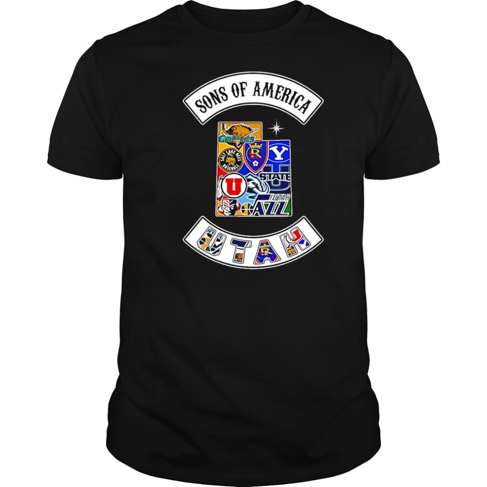 Sons of America Utah sports shirt