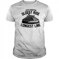 Space mountain oldest ride longest line shirt