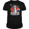 Stanley Cup Final 2025 Florida Panthers Vs Edmonton Oilers Matchup Rematch Logo T-Shirt