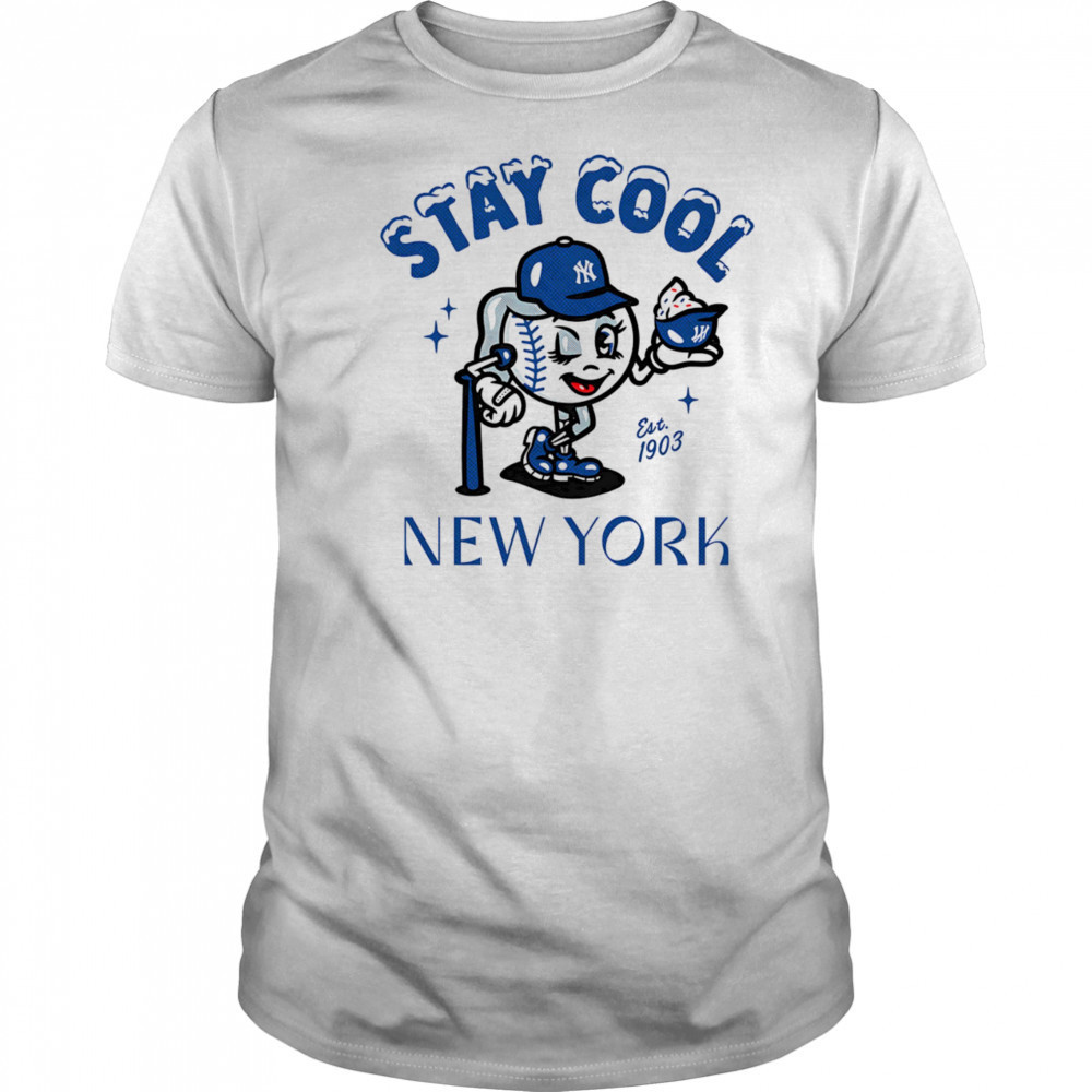 Stay cool New York baseball shirt
