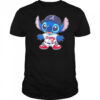 Stitch Atlanta Braves baseball shirt