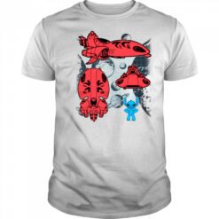 Stitch Experiment 626 Spaceship Blueprint Shirt