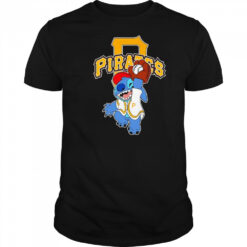 Stitch play baseball Pittsburgh Pirates shirt