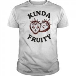 Strawberry kissing kinda fruity shirt