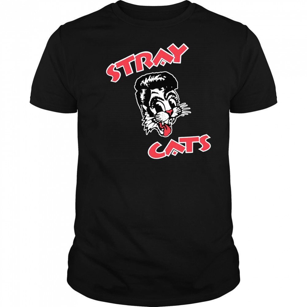 Stray Cats logo shirt