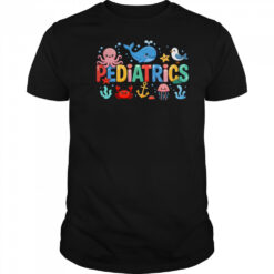 Summer Sea Animal Pediatrics Nurse PEDS RN Pediatrician shirt
