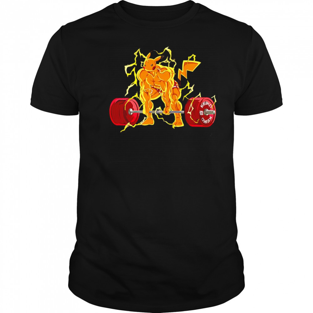 Swole Pikachu shirt