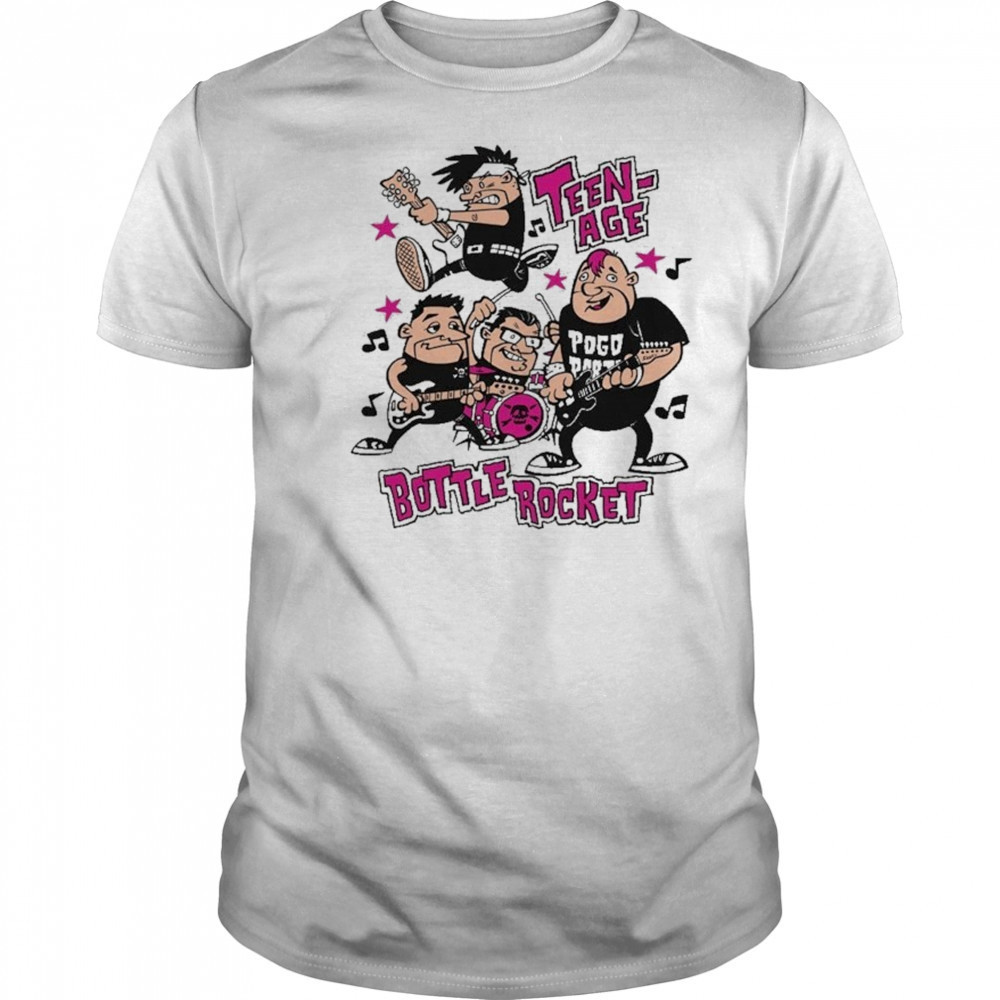 Teenage Bottlerocket Bottle Rocket Flintstones T-shirt