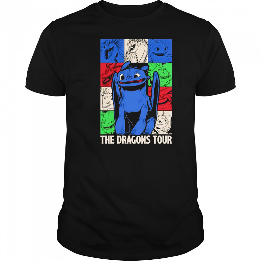 The Dragons Tour Toothless shirt