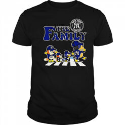 The Family Bluey New York Yankees Abbey Road T-Shirt