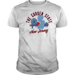 The Garden State New Jersey Skyline Sunset shirt