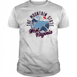 The Mountain State West Virginia Skyline Sunset shirt