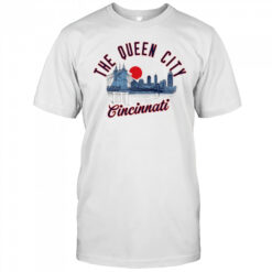 The Queen City Cincinnati Skyline Sunset shirt