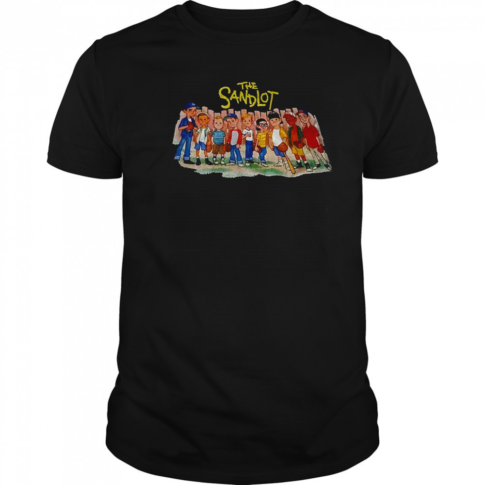 The Sandlot cartoon shirt