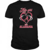 This girl loves her Alabama Crimson Tide diamond shirt