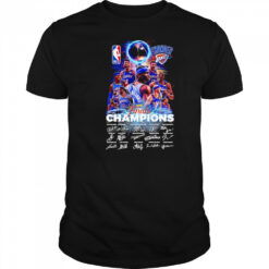 Thunder 2025 Finals Champions signature shirt