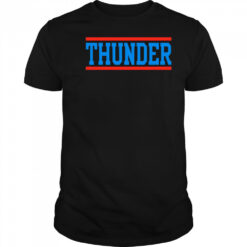 Thunder horizontal lines shirt