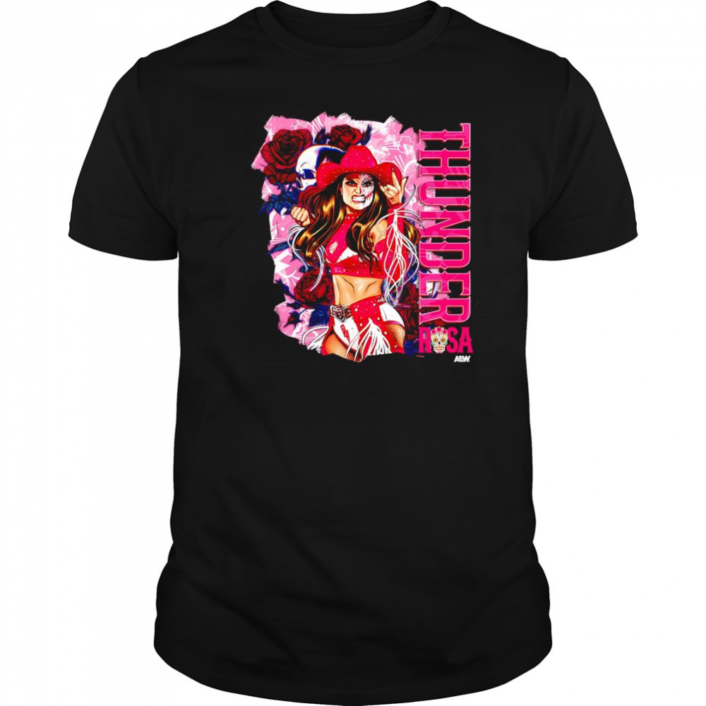 Thunder Rosa graphic shirt