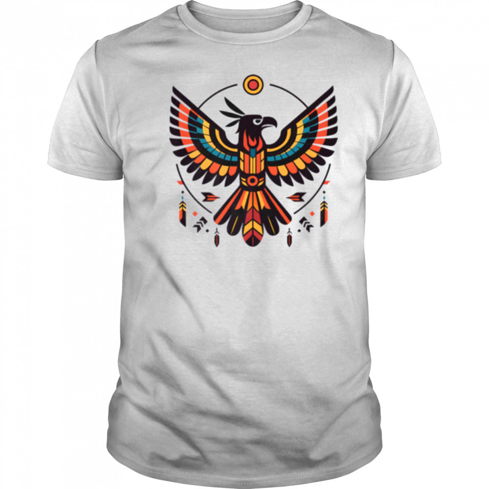 Thunderbird Native American Tribal Art Shirt