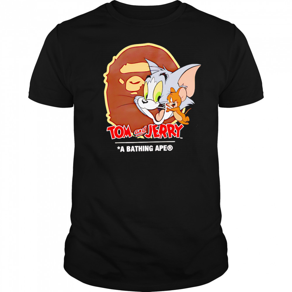 Tom and Jerry Bathing Ape shirt
