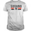Tomoyuki Sugano 19 Baltimore Font vintage shirt