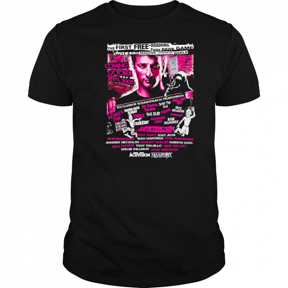 Tony Hawk’s American Wasteland shirt
