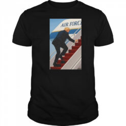 Trump Air Force One Stumble Viral Moment 2025 Shirt