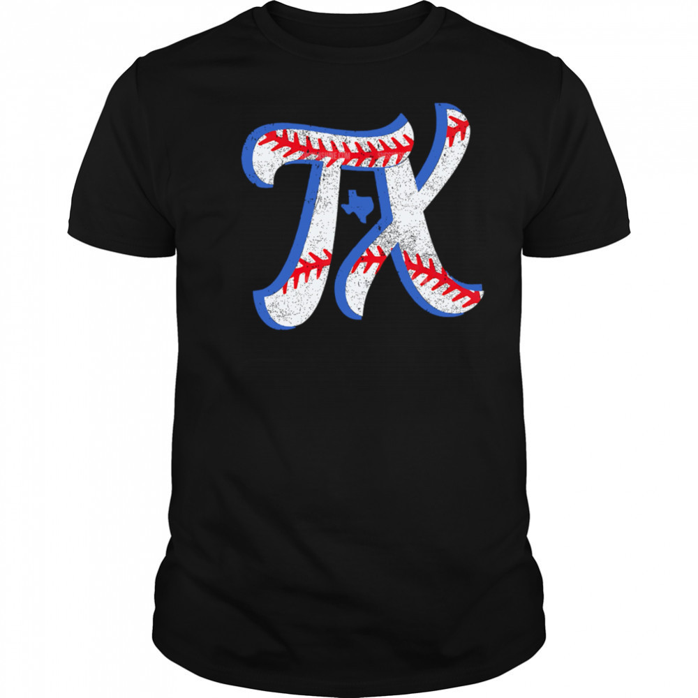 TX Logo Vintage Texas Baseball shirt