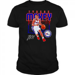 Tyrese Maxey Philadelphia 76ers Shattered shirt