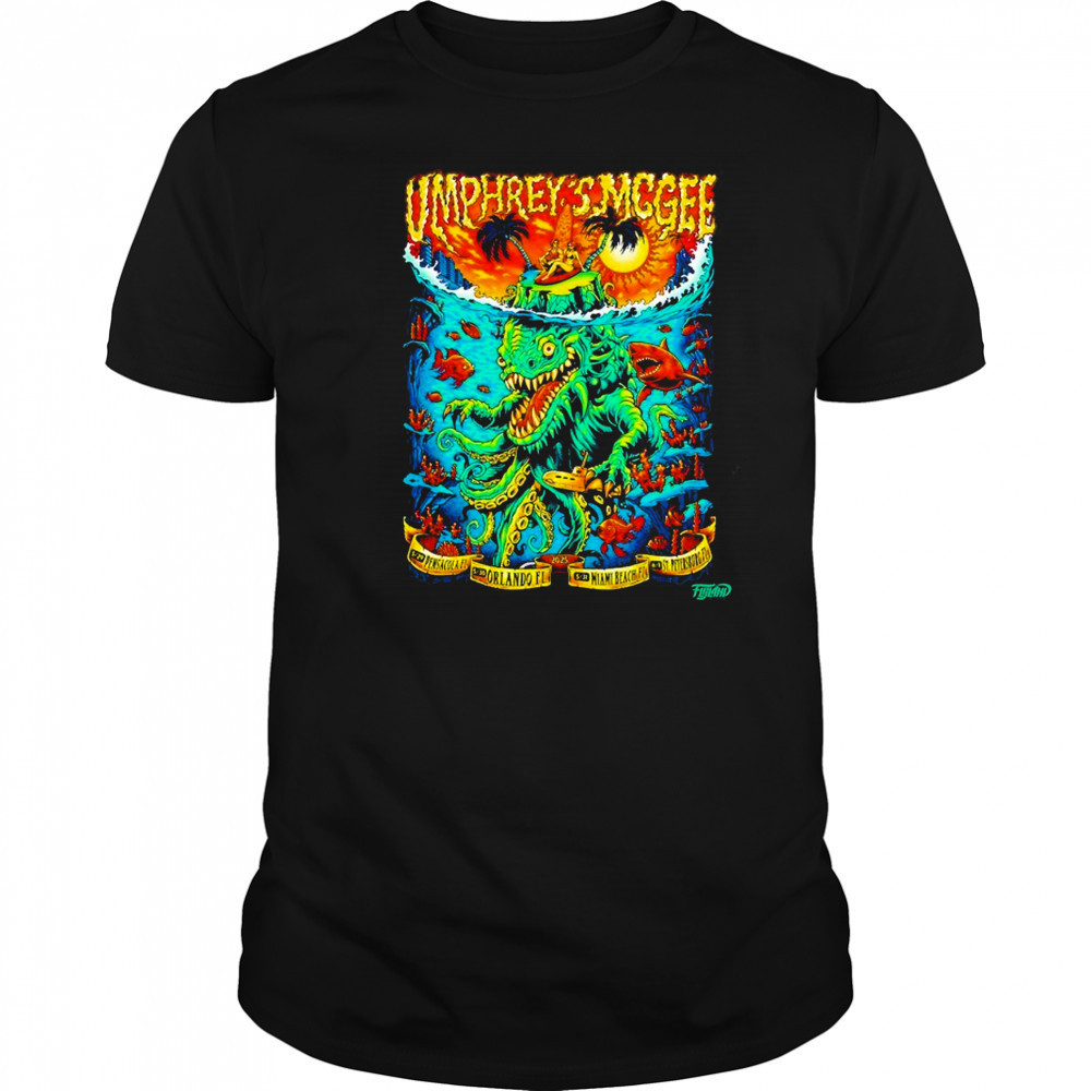 Umphrey’s McGee Summer 2025 Florida Tour Schedule shirt