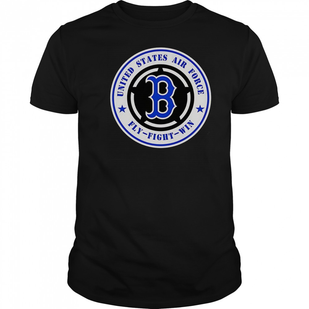 United States Air Force Fly-Fight-Win Boston Red Sox T-Shirt