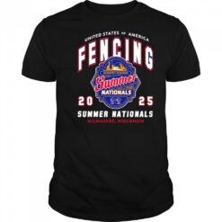 United States Of America Fencing Summer Nationals 2025 Summer Nationals Milwaukee Wisconsin shirt
