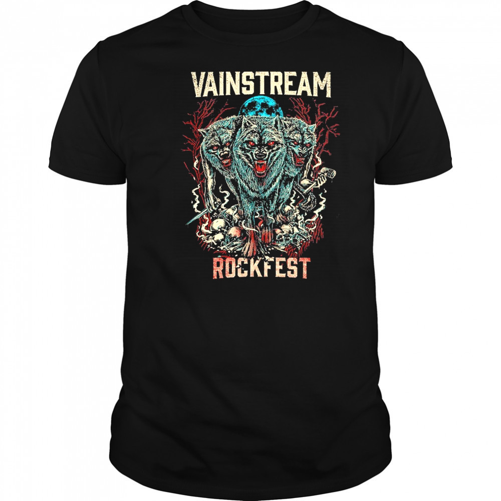 Vainstream Rockfest Wolf 2025 T-Shirt
