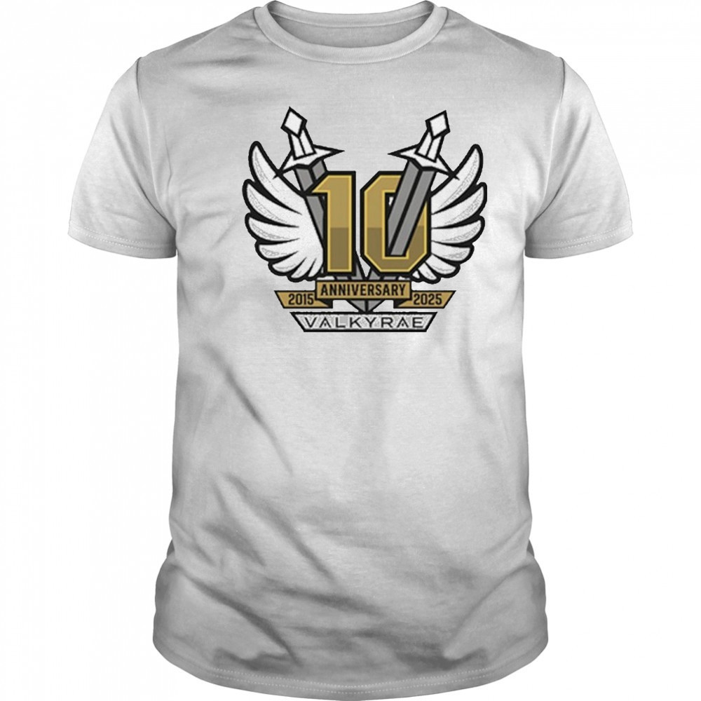 Valkyrae 10 Year Anniversary T-Shirt