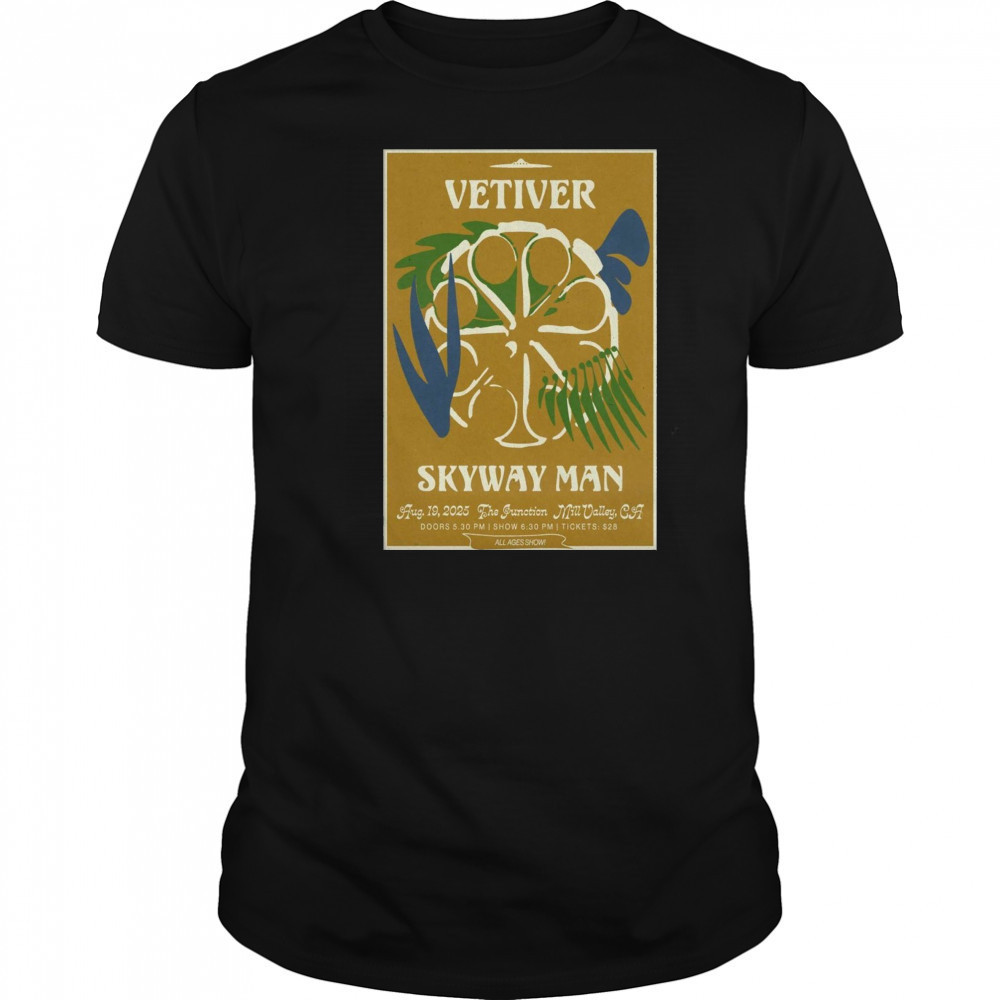 Vetiver At The Junction Beer Garden On Aug 19 2025 Poster T-Shirt