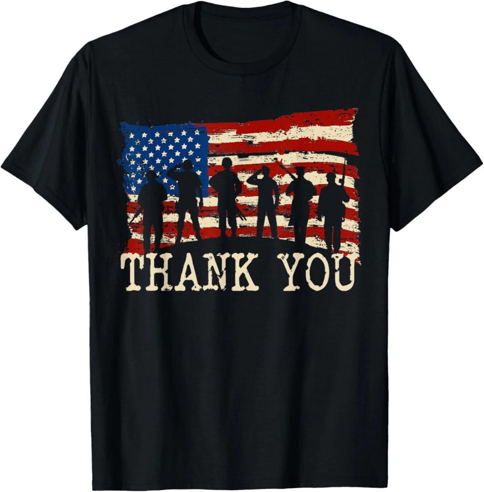 vintage American flag army shirt