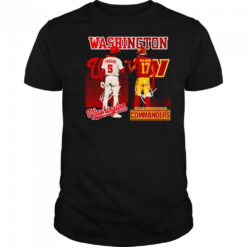 Washington commanders and nationals star power shirt