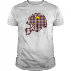 Washington Commanders polka dots helmet shirt