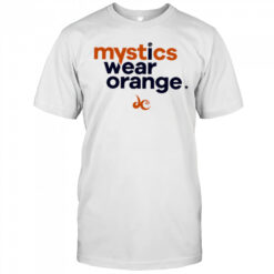 Washington Mystics Wear Orange shirt